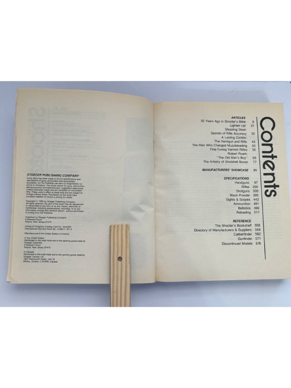 Shooters Bible No. 87 1996 Edition Firearms Reference Guide Stoeger Publishing - Picture 5 of 11